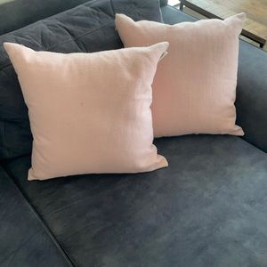 Baby Pink Throw Pillow